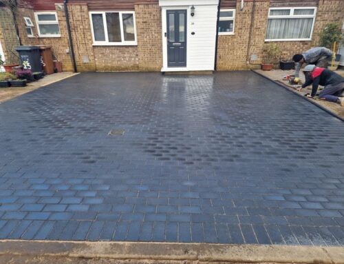 Front Garden Block Paving Driveway